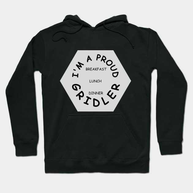 I'm A Proud Gridler Grey Hoodie by mldillon33